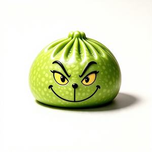 Caja Sorpresa de Regalo Musical Antiestrés con Figura de Monstruo Grinch de Pelo Verde Estilo Navideño, Creativa y de Simulación para Aliviar el Estrés - Product Image 1