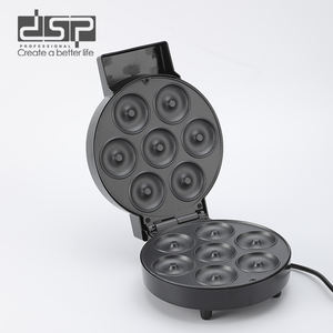 Máquina para Hacer Donas KC1366 de 1000 W, Hace 7 Donas de 55 mm, Antiadherente, Control Automático de Temperatura, Protección contra Sobrecalentamiento, Mango Resistente al Calor - Product Image 5