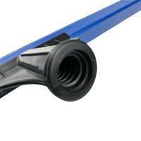 Outils de pose de revêtements de sol en époxy Master : Rouleau à pointes et raclettes rapides à encoches pour revêtements époxy