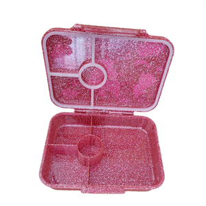 KIMTHAI Factory Made Cute <strong>Princess</strong> BPA Free Food Storage Leakproof Girls Glitter <strong>Lunch</strong> <strong>Boxes</strong> With Sealing Ring - Product Image 3
