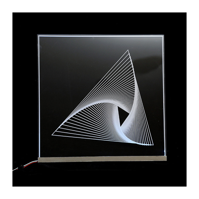 Optical Clear Edge Lit Acrylic Panel Laser Dotting LGP Sheet 2mm 4mm Led Light Guide Plate