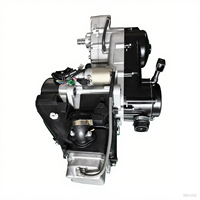 161QMK/163QML Nouveau Scooter 3D 180-200cc 4 temps refroidi par eau avec CDI, moteur à marche arrière intégrée et arbre d'équilibrage