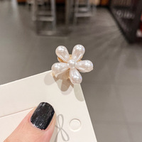 Offre Spéciale Mini perle pinces à cheveux mode INS Style strass petit métal cheveux griffe accessoires pour femmes filles