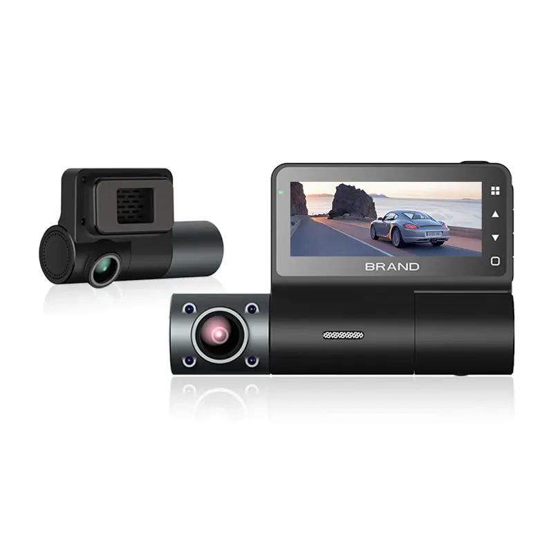 Novo traço cam de 4 vias 2K + 1080p + 1080p + 1080p GPS WIFI traço cam
