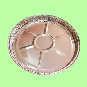 전문 맞춤형 식기 공장 알루미늄 피자 팬 호일 구이 접시 케이크 금형