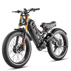 Modern Integrated Battery Fat Tire Electric <b>Bike</b> High Torque Moped Style Ebike For Adults Reliable Braking Mountain Ebike - Product Image 1