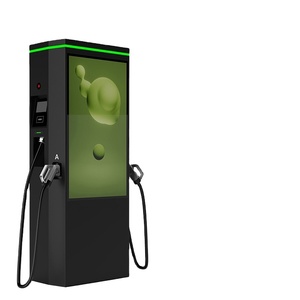 Nouveau 180Kw Fast DC EV Station <span class=keywords><strong>de</strong></span> charge montée au sol CCS2 Chademo conforme OCPP pour voitures électriques 400V IP55 complet - Product Image 1