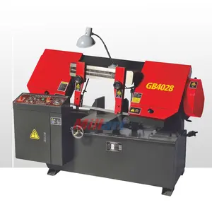 metal cutting machinery horizontal Band Saw Machine GB4028 GB4035 Scissors Style Band Saw