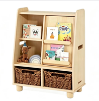Meubles Montessori en bois pour la maternelle, armoire de rangement multifonctionnelle pour les travaux manuels, pour la crèche, la salle de classe Montessori