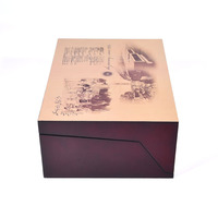 Stylo Coranique de style arabe en bois brillant, fait main, gravé au laser, rectangulaire, taille personnalisable, coffret cadeau pour bougie artisanale