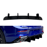 Glänzend Schwarzer PP Heckflügel-Spoiler Modifikation Passend für Volkswagen Golf MK8 GTI 2020+