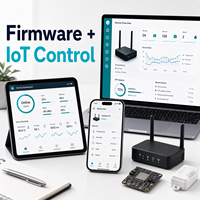 Desarrollo de Software de Firmware con Integración de SDK para Versiones MAC e Internet para Placas Integradas, Chips y Dispositivos IoT