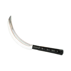 Vente flash, faucille <span class=keywords><strong>de</strong></span> <span class=keywords><strong>jardin</strong></span> personnalisable, bricolage, manche en plastique <span class=keywords><strong>de</strong></span> 7,5 pouces, épaisseur <span class=keywords><strong>de</strong></span> la lame <span class=keywords><strong>de</strong></span> 1,5 mm, finition oxyde noir - Product Image 2