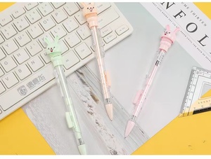 Crayon mécanique HAITU 0,7 mm avec motif <span class=keywords><strong>lapin</strong></span>, crayon de dessin animé pour étudiants, école, stylo mécanique kawaii - Product Image 6
