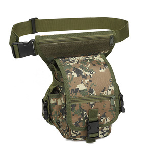 Riñonera táctica para caza al aire libre, bolsa de pierna, riñonera de cintura, bolsa táctica EDC multiusos, venta al por mayor - Product Image 5