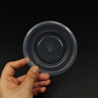Sulide vente en gros bols à crème glacée en plastique jetables personnalisés Eco Transparent 350ml pp fournisseur de tasses à sundae