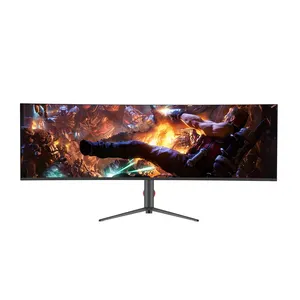 60Hz 144HZ Led Monitor 49 Inch 4k 5K Curved Computer Gaming Monitor Wide Monitor For Office And Games