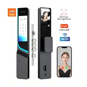 <span class=keywords><strong>Serrature</strong></span> TYSH <span class=keywords><strong>per</strong></span> <span class=keywords><strong>Porte</strong></span> con Riconoscimento Facciale e Impronte Digitali, Compatibili con App Tuya, <span class=keywords><strong>per</strong></span> <span class=keywords><strong>Porte</strong></span> <span class=keywords><strong>in</strong></span> Legno e <span class=keywords><strong>Ferro</strong></span> - Product Image 1