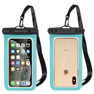 Giá rẻ không thấm nước điện thoại di động Túi khô tùy chỉnh điện thoại di động Pouch ngoài trời điện thoại di động nhựa bơi Du Lịch Túi không thấm nước