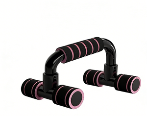 مقابض تمارين الضغط لمعدات الجيم واللياقة البدنية، زوج واحد من مقابض الضغط مع قبضة إسفنجية مبطنة غير زلقة وهيكل متين للاستخدام المنزلي - Product Image 3