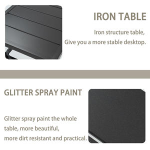 Cadeira de Balanço Moderna em Metal Branco, Estrutura Forte e Ecológica, Mobiliário Externo para Sala de Estar e Hotel - Product Image 4