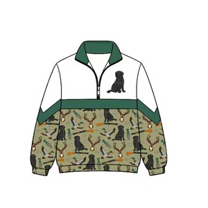 Pre-Vendita: <span class=keywords><strong>Felpa</strong></span> con <span class=keywords><strong>Zip</strong></span> a Quarto per Bambini con Stampa di Animali Selvatici - Product Image 3