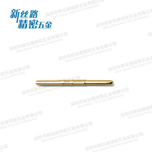 Connecteur Pogo Pin 1.2*21.9mm Mâle 1.69*19.9mm Femelle en Laiton Plaqué Or pour Électronique Automobile - Product Image 2