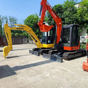 Excavatrice sur chenilles hydraulique Hitachi ZX50 d'occasion, très demandée, avec moteur Isuzu, équipement de machinerie de construction - Product Image 1