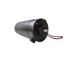 มอเตอร์ไฟฟ้ากระแสตรง 3000 รอบต่อนาที ความเร็วสูง แม่เหล็กถาวร แปรงถ่าน 24V แรงบิดสูง 20W CW/CCW สำหรับจักรยานไฟฟ้าและพัดลม - Product Image 4
