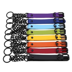Collier pendentif chaîne à maillons exagérés fait main style punk pour femmes et hommes, collier en métal et cuir fétichiste, harnais de bondage - Product Image 6