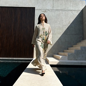Stylish Luxury Embroidery Polyester Elegant Abaya for Muslim Women Dress Party Occasion Custom Wholesale - Product Image 3