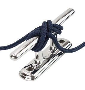 Paslanmaz Çelik 316 Denizcilik Çift Çapraz <span class=keywords><strong>Bollard</strong></span> İskele Bağlama Kelepçesi 10 İnç Düz 90 Derece Tekne Donanım Aksesuarları - Product Image 3