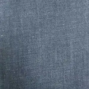 Заводское производство, модная удобная пряжа, окрашенная льняная и хлопковая джинсовая ткань, цена 180 см