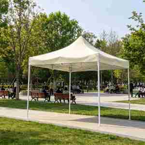 Tente instantanée 3x3m imperméable pour événements sportifs, marathon, poste de premiers secours, inspection temporaire – Protection solaire et pluie - Product Image 1