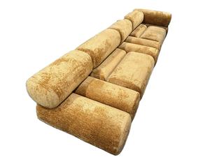 Mobilier moderne et créatif pour la maison Sofa modulable modulable en cuir tissu personnalisé de <span class=keywords><strong>haute</strong></span> qualité Hôtels villas pour l'extérieur Lit en <span class=keywords><strong>bois</strong></span> pour vivre - Product Image 3