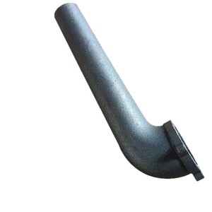Raccord de tuyauterie en fonte ductile, coude à 90 degrés, modèle 042, traité thermiquement et sablé, pour usage mécanique - Product Image 1