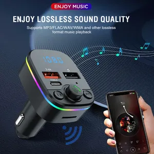 C6 Car FM Transmitter Intelligent MP3 BT Player