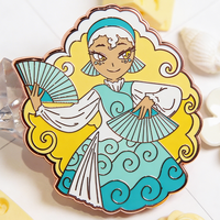 Épingles en émail professionnelles de haute qualité, épingles en métal plaqué or nickel, broches en métal personnalisées, épingles à revers avec logo d'anime