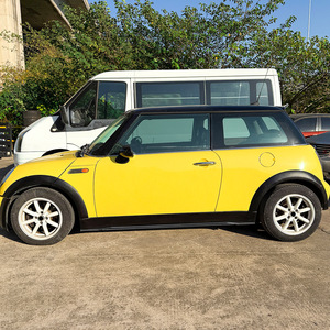 Amp Z Side Skirts Piano Black Carbon Fiber Texture For Mini Hatch R50 2001 2006 Body Kit Matte Finish - Product Image 2