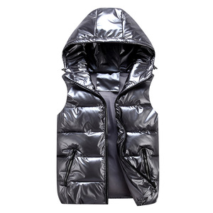 Gilet <span class=keywords><strong>imbottito</strong></span> con cappuccio invernale RNSHANGER giacca senza maniche Casual Outwear caldo <span class=keywords><strong>cappotto</strong></span> impermeabile cappotti - Product Image 4