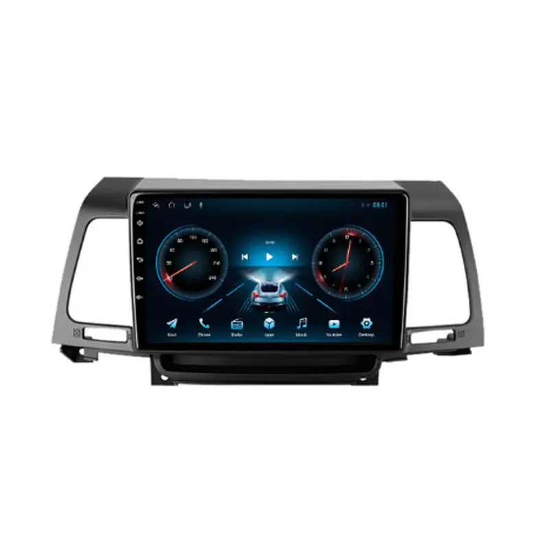 9 Zoll intelligenter 4G-Bildschirm für Kia Opirus GH 2006 - 2011 Android 13 System Autoradio Multimedia-Video-Player Navigation GPS