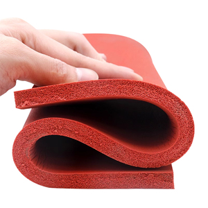 Feuille de <span class=keywords><strong>mousse</strong></span> en <span class=keywords><strong>caoutchouc</strong></span> éponge de silicone imperméable, <span class=keywords><strong>plaque</strong></span>, coussin, découpe à chaud à haute température avec adhésif, feuille de <span class=keywords><strong>mousse</strong></span> de silicone <span class=keywords><strong>souple</strong></span> - Product Image 1