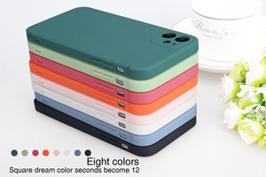 Uxury-funda cuadrada mate para teléfono móvil, carcasa personalizada de silicona para isone 14 11 11 1111pro - Product Image 5