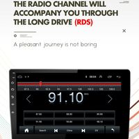 10.1 pouces vidéo tableau de bord autoradio stéréo Android multimédia lecteur Dvd de voiture pour Toyota Corolla 2014-2016