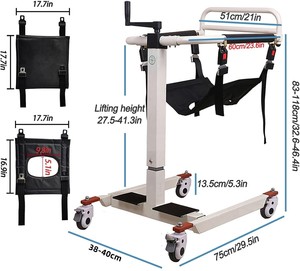 <span class=keywords><strong>Silla</strong></span> de Transferencia Manual <span class=keywords><strong>para</strong></span> Rehabilitación de Enfermería, <span class=keywords><strong>Silla</strong></span> Elevadora <span class=keywords><strong>para</strong></span> Ancianos, <span class=keywords><strong>Silla</strong></span> de Transferencia <span class=keywords><strong>con</strong></span> <span class=keywords><strong>Ruedas</strong></span> <span class=keywords><strong>para</strong></span> Baño, Precio de Fábrica al por Mayor - Product Image 1