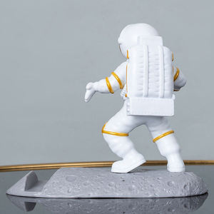 Support de téléphone portable au design créatif de dessin animé 3D d'astronaute, support de tablette <span class=keywords><strong>cool</strong></span> et amusant, étanche, pour le jeu sur bureau et l'utilisation au lit - Product Image 3