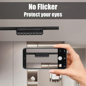 Thiết Kế Hiện Đại Ánh Sáng Theo Dõi <span class=keywords><strong>20W</strong></span> Nhôm Đèn Cơ Thể Tuyến Tính Theo Dõi Ánh Sáng Cho Cửa Hàng Quần Áo & Phòng Khách - Product Image 4