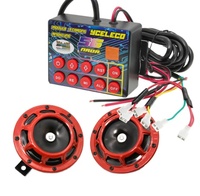 12V/24V klaxon électrique contrôleur de musique 56 chansons haut-parleur musical avec Module relais voiture alarme sonore sonnerie sirène