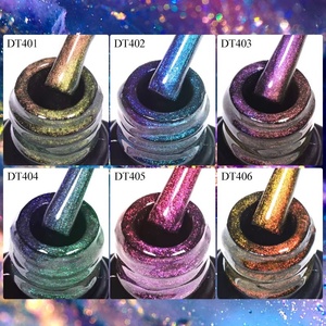 9D Magnetic Cat Eye <b>Gel</b> <b>Nail</b> Polish <b>Set</b> with Soak-Off Formula and Magnetic Stick - Create Stunning <b>Nail</b> Art with Ease - Product Image 4