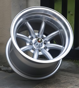 Jantes de <span class=keywords><strong>voiture</strong></span> classiques SKA 15*8 15*9, design à <span class=keywords><strong>disque</strong></span> profond, 4*100 4*114.3 ET0, jantes en alliage d'aluminium pour voitures particulières, très vendues - Product Image 2